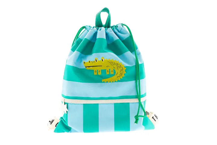 Croc Rock Drawstring Bag