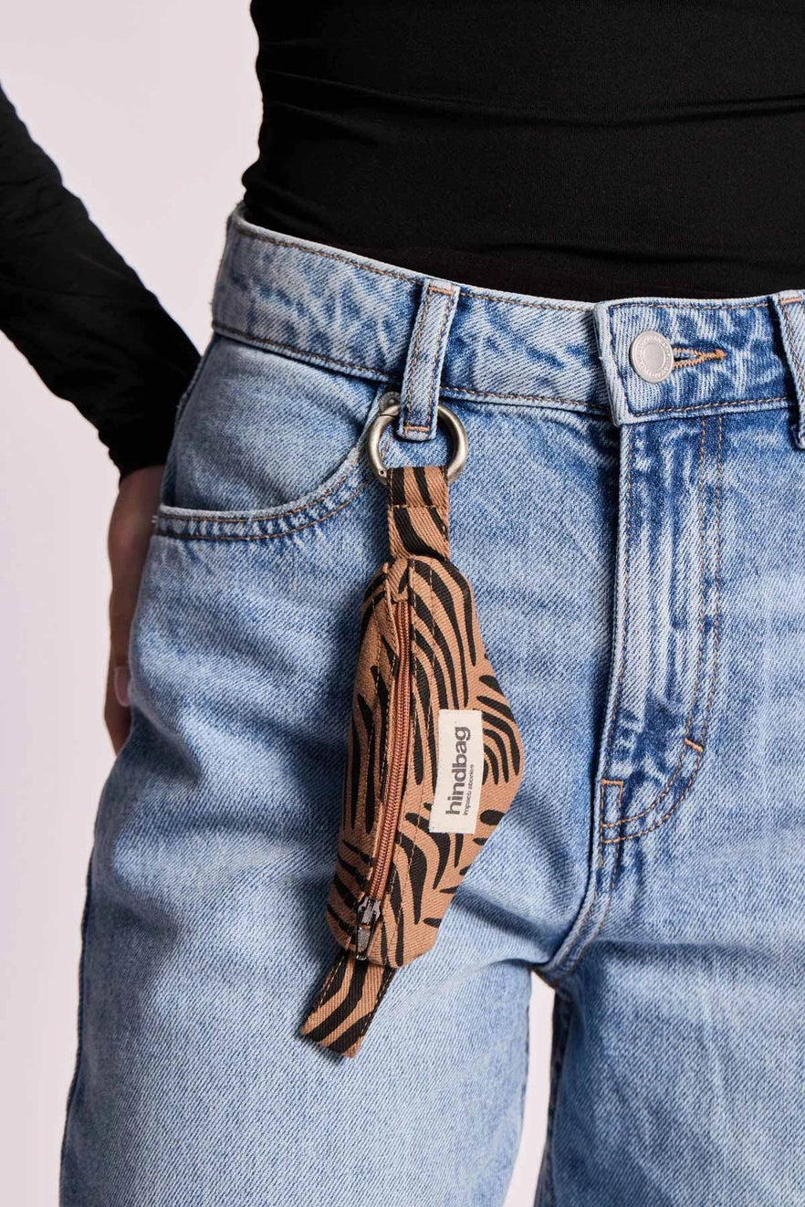 Côme Cinnamon Zebra Banana Keychain