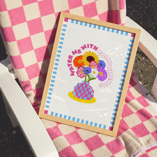 Water Me POSTER A4 30x20 cm