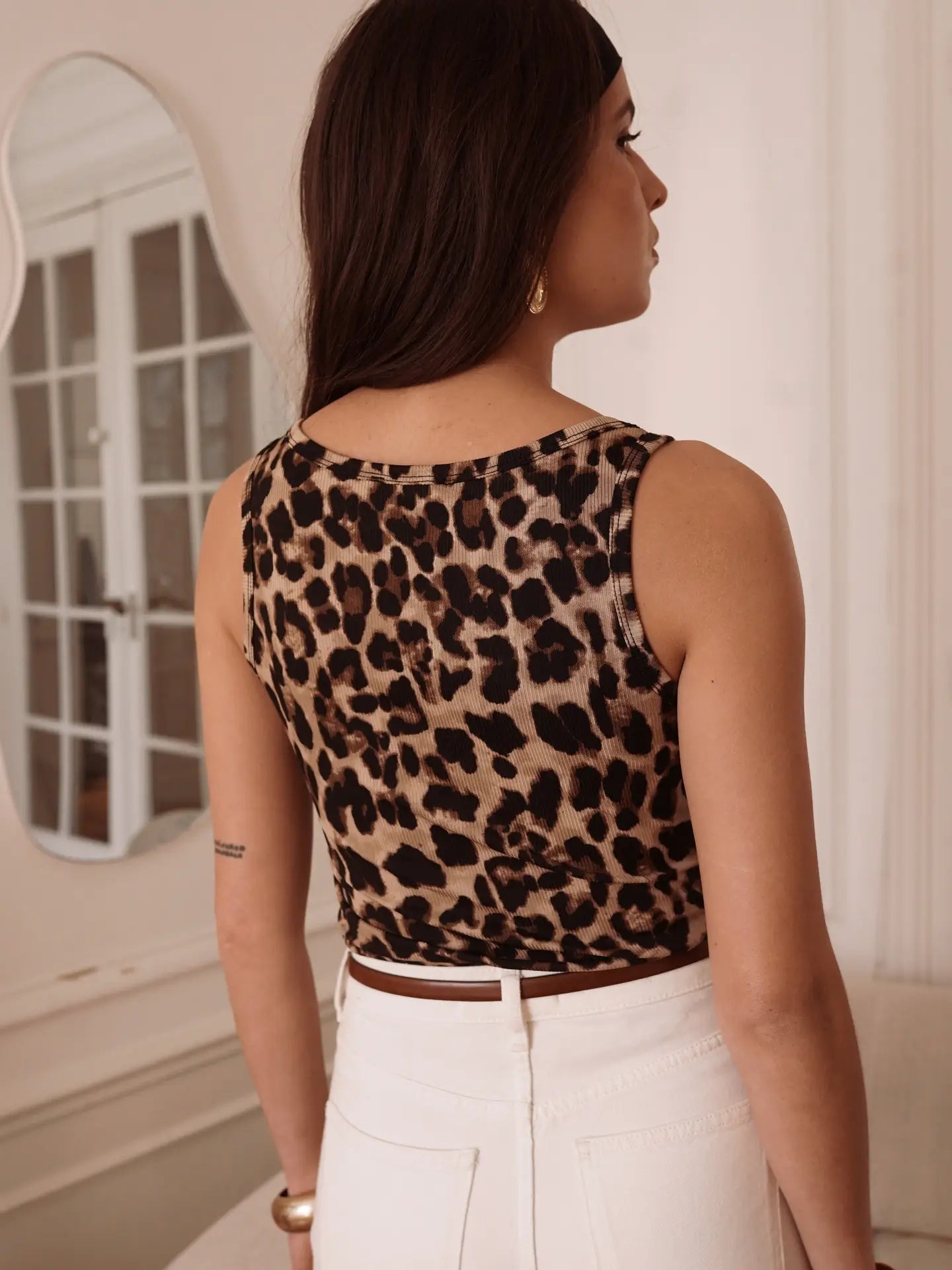 Leopard Tank  Top