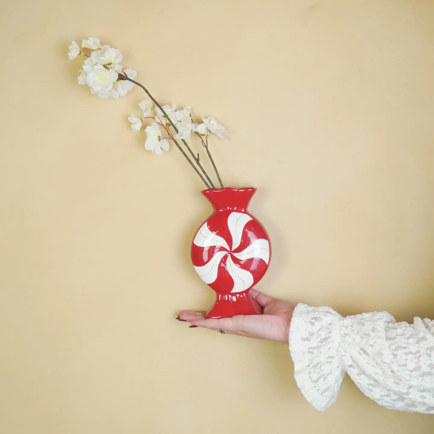 Candy Flower Vase 12x6,5x20cm