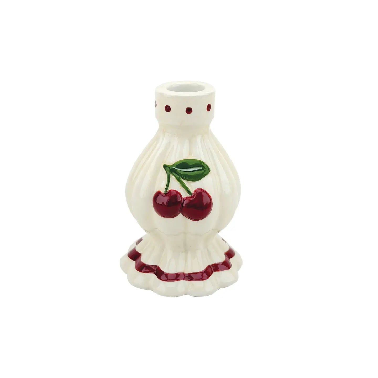 Cherry Candle Holder Small 12.2cm