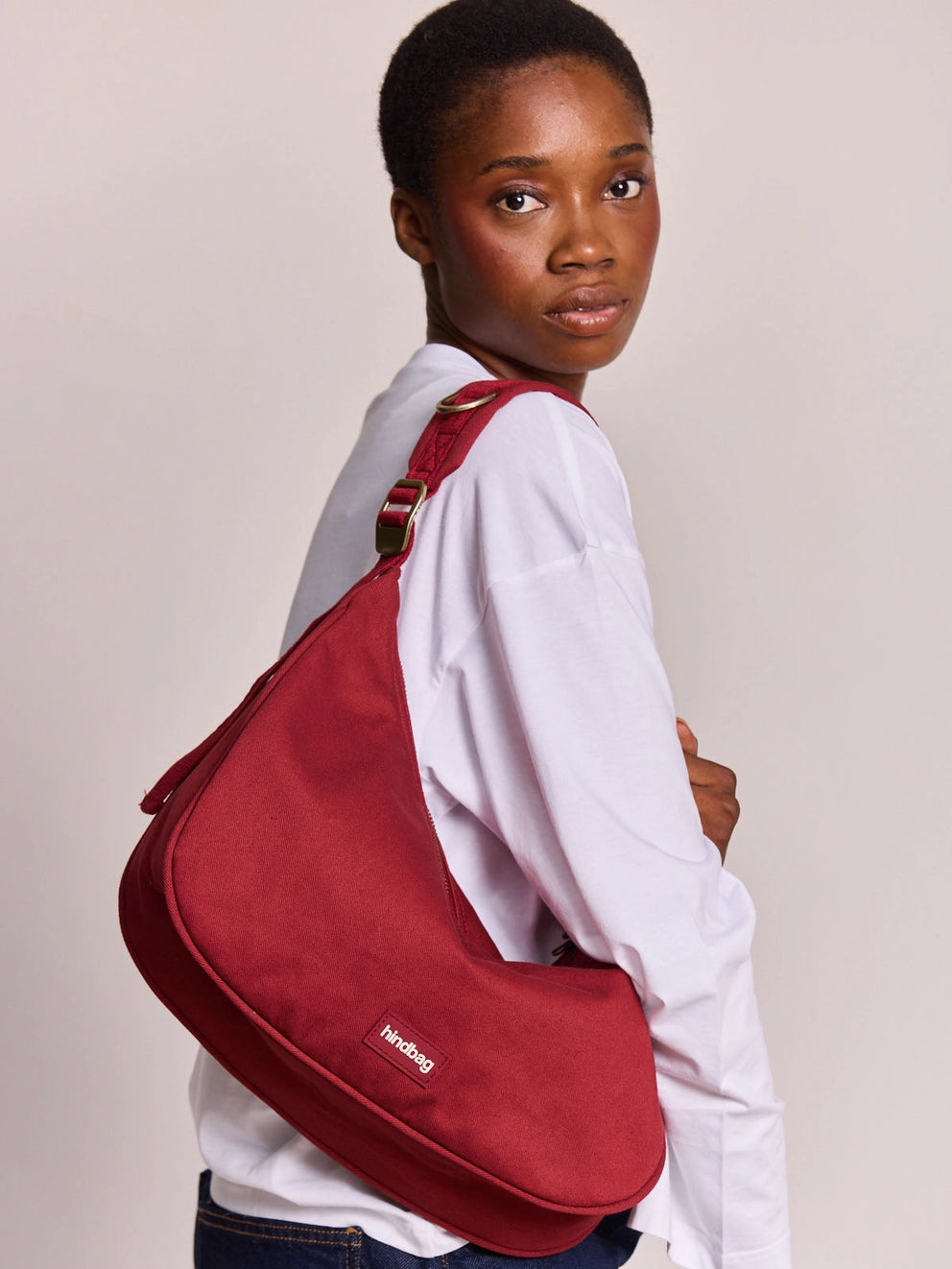 Bianca Burgundy Handbag