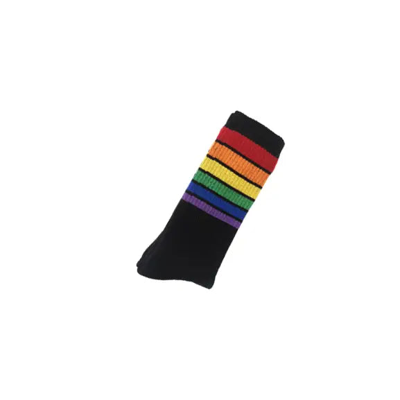 Black Striped Socks
