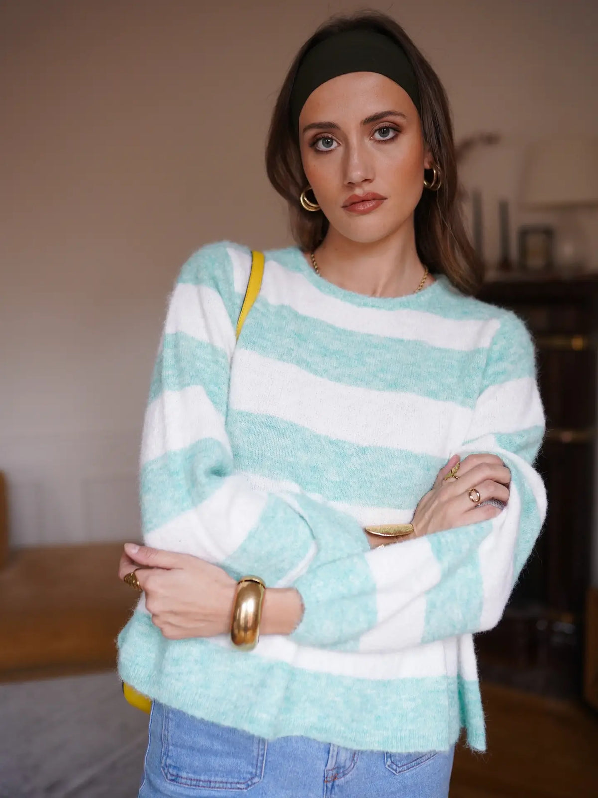 Nodoka Green Mesh