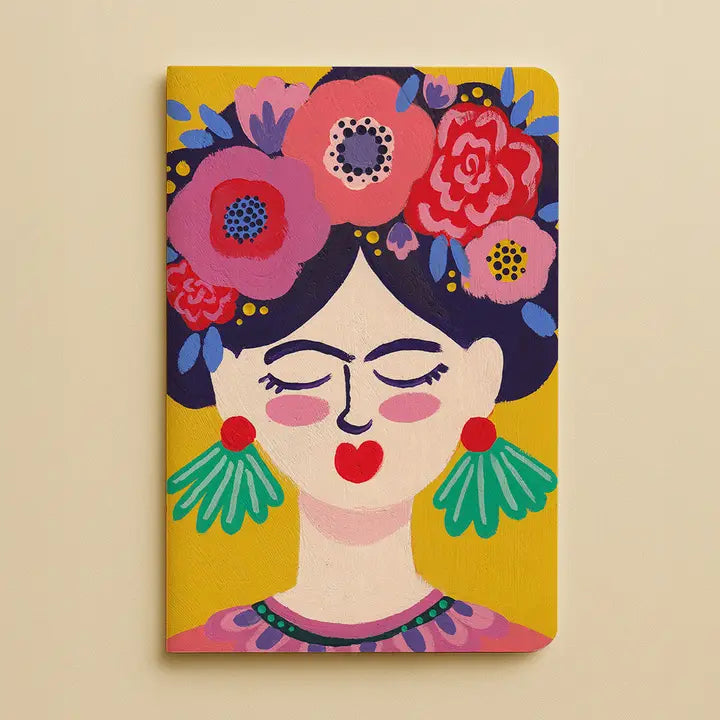 Pocket Notebook - Frida in Flowers