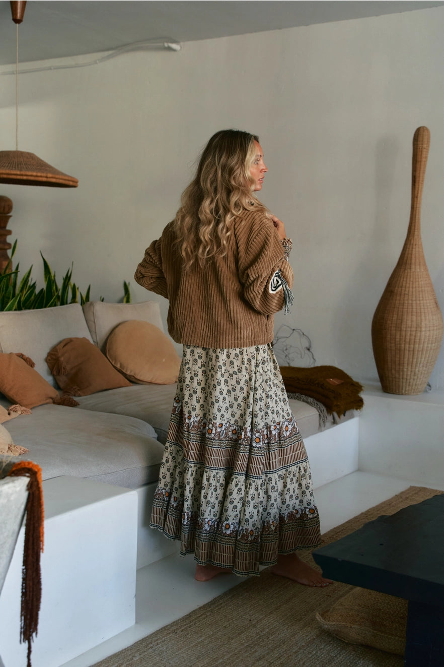 Texas Brown Cord Jacket