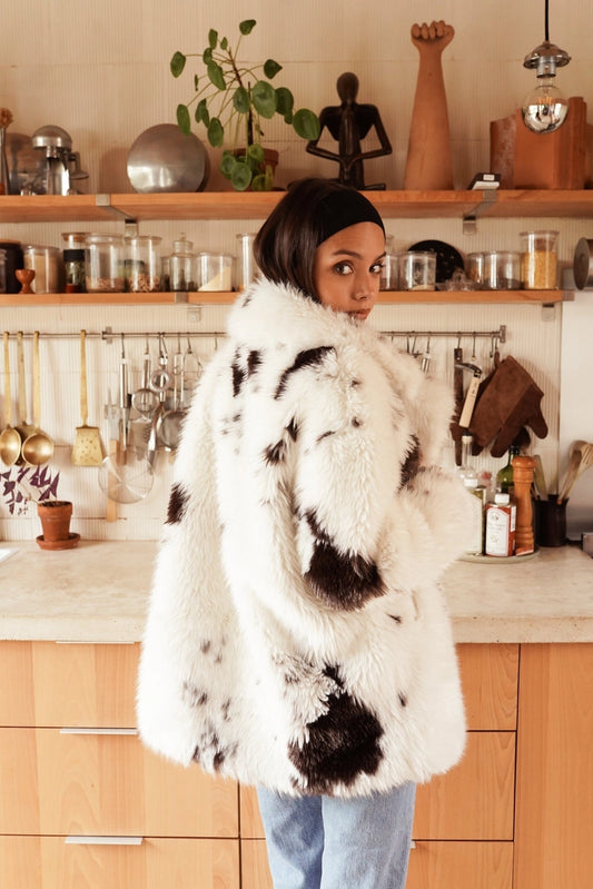 Monica Faux Fur Coat
