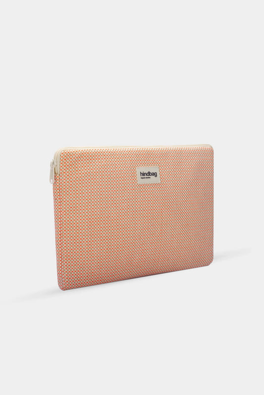 Ava Laptop Sleeve Coral Weave
