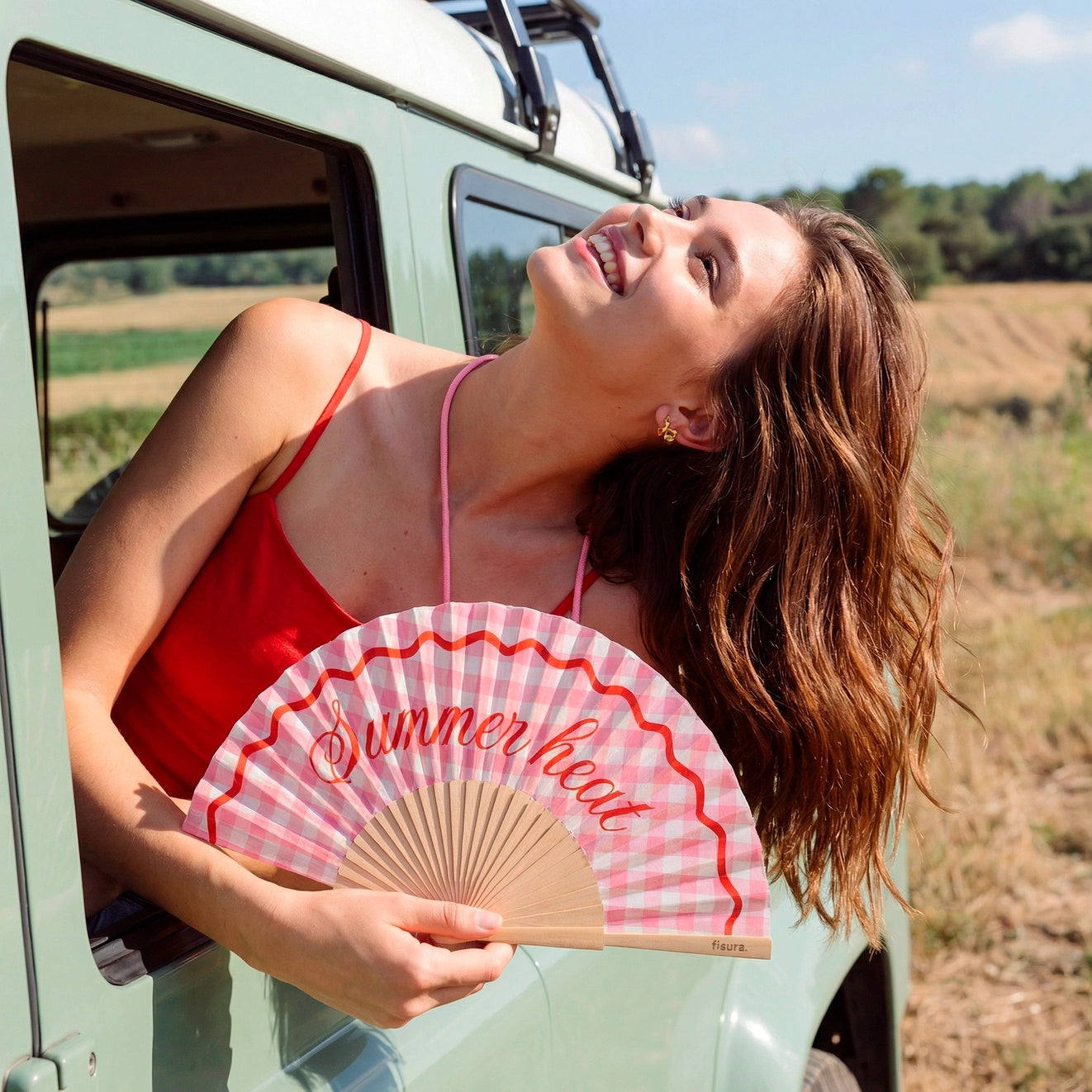 Hand Fan "Summer Heat"