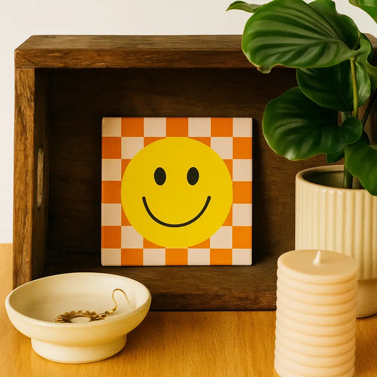 Κεραμικά Διακοσμητικά Πλακάκια Smiley