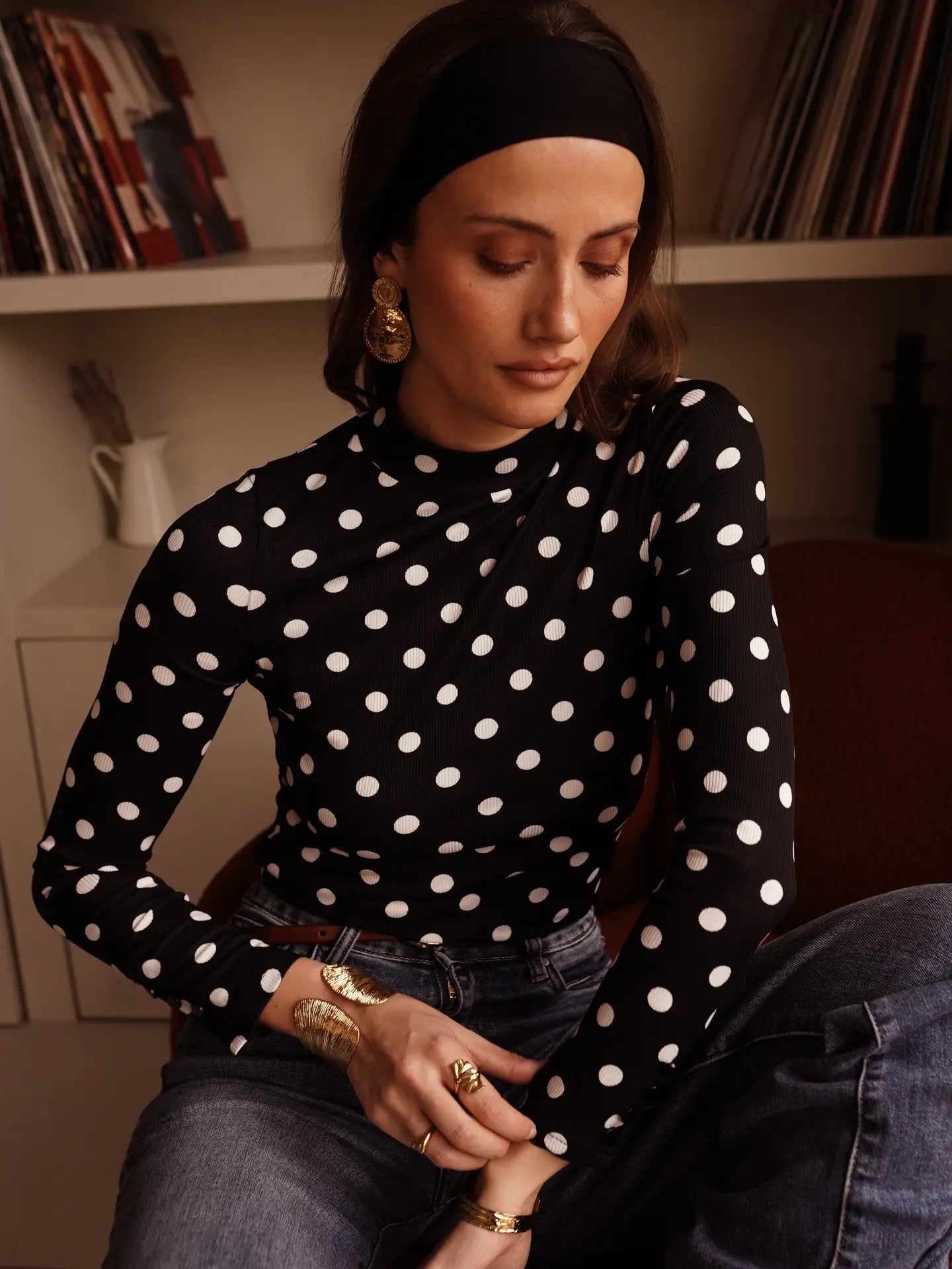 Polka Dot Blouse