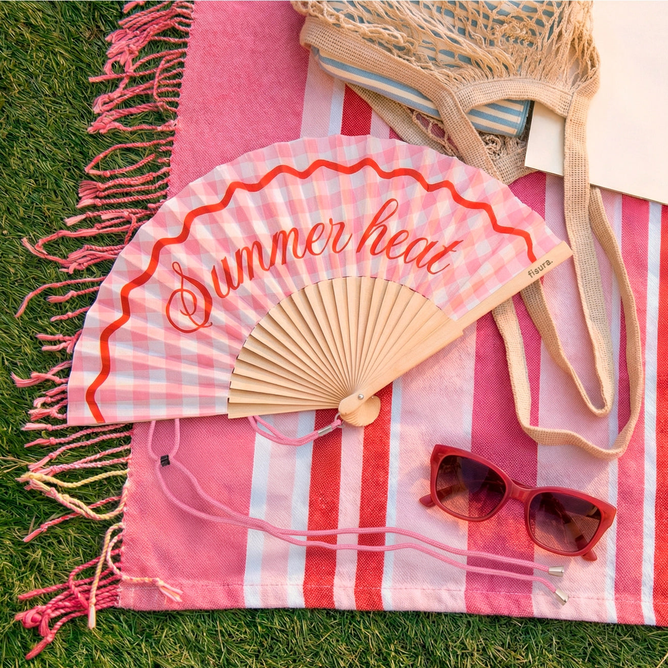 Hand Fan "Summer Heat"