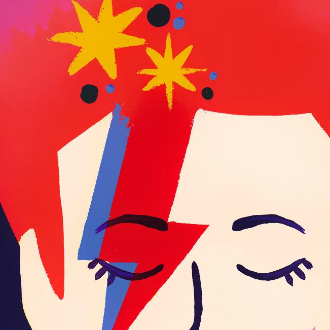 Bowie POSTER A4 30x20 cm