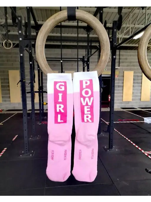Girl Power Socks Pink