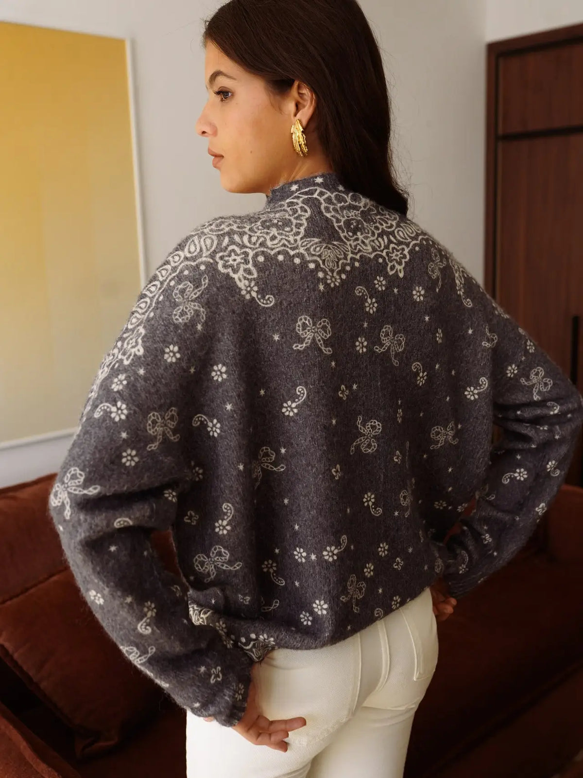 Dark Grey Azra Cardigan