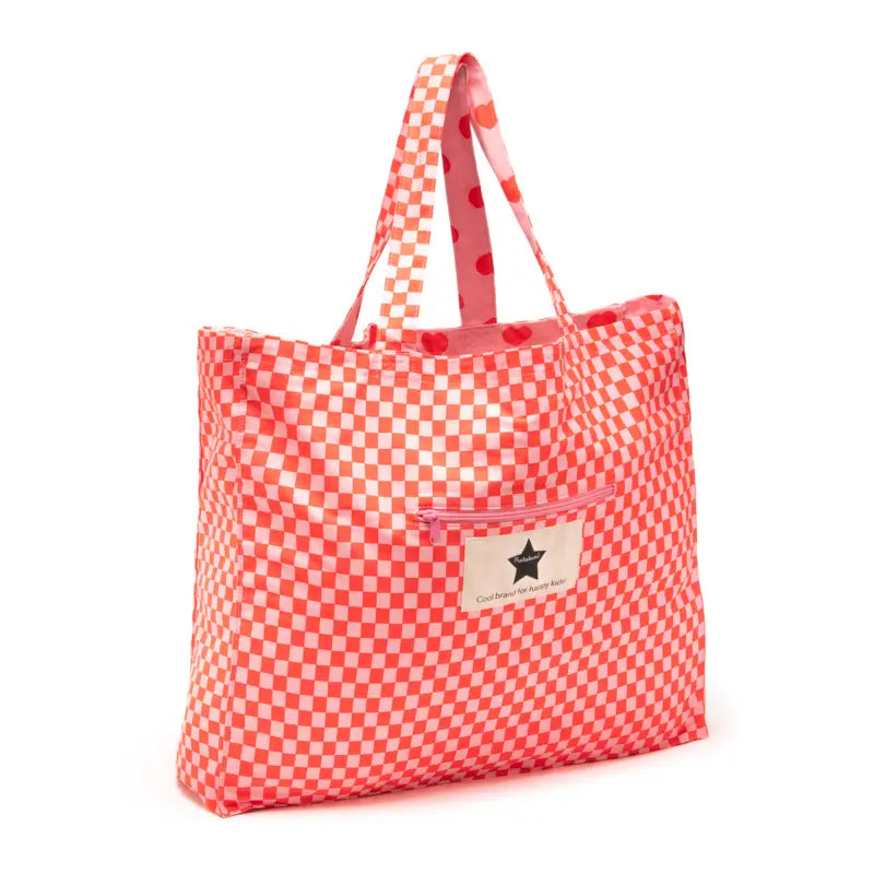 Le Grand Cotton Heart Tote Bag - Pink