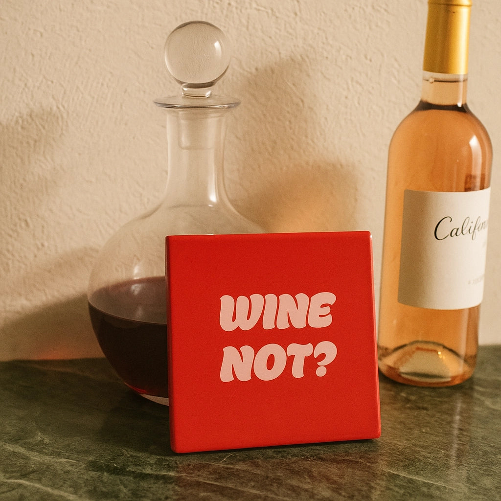 Κεραμικά Διακοσμητικά Πλακάκια Wine not?