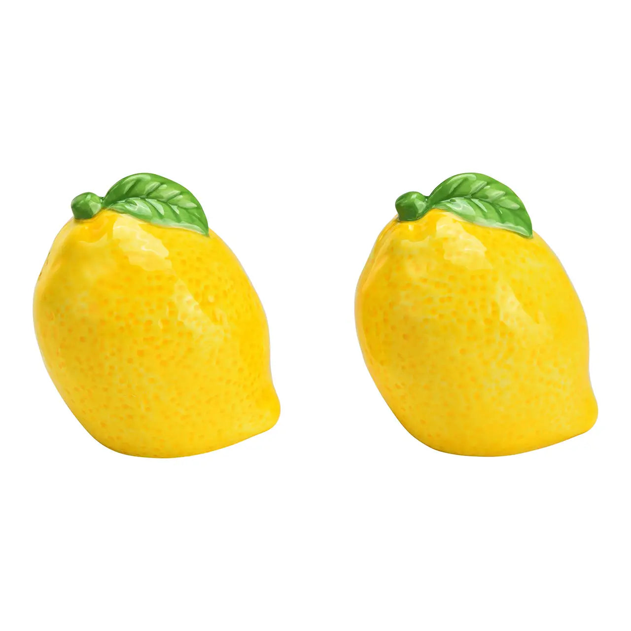 Lemon Ceramic Salt and Pepper Shakers 6x7x6cm