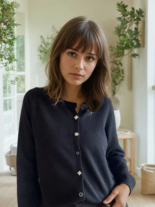 Black Amore Cardigan