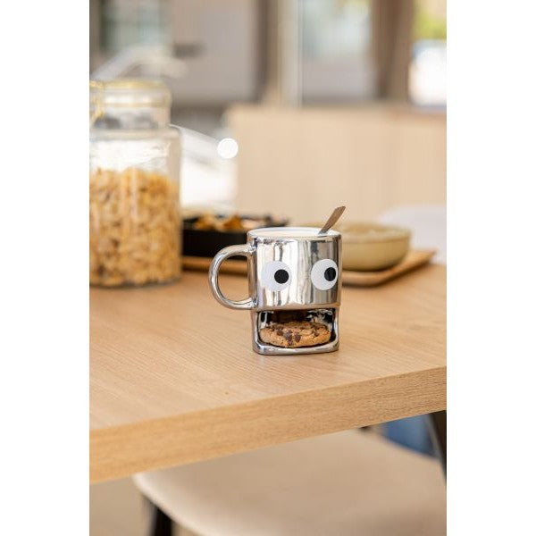 COOKIE SILVER MUG 240ml