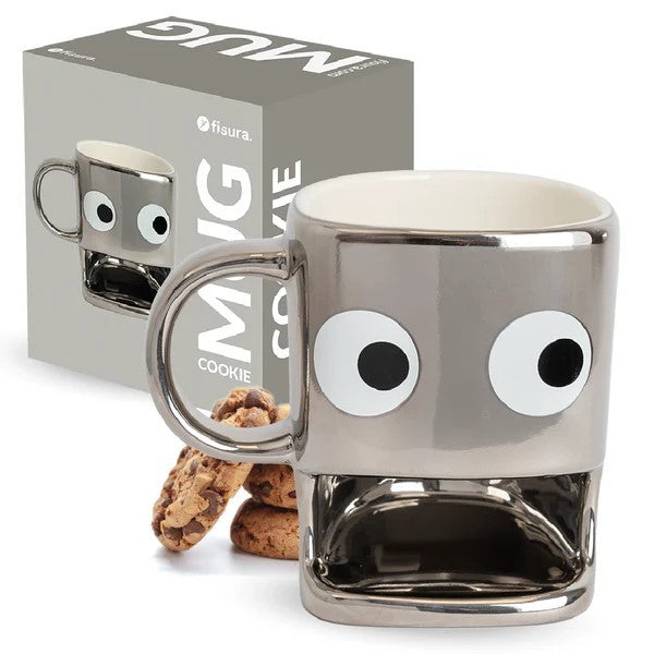 COOKIE SILVER MUG 240ml