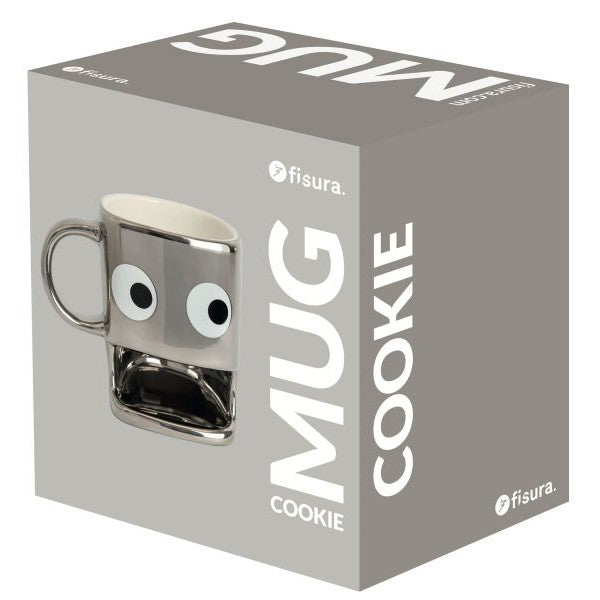 COOKIE SILVER MUG 240ml