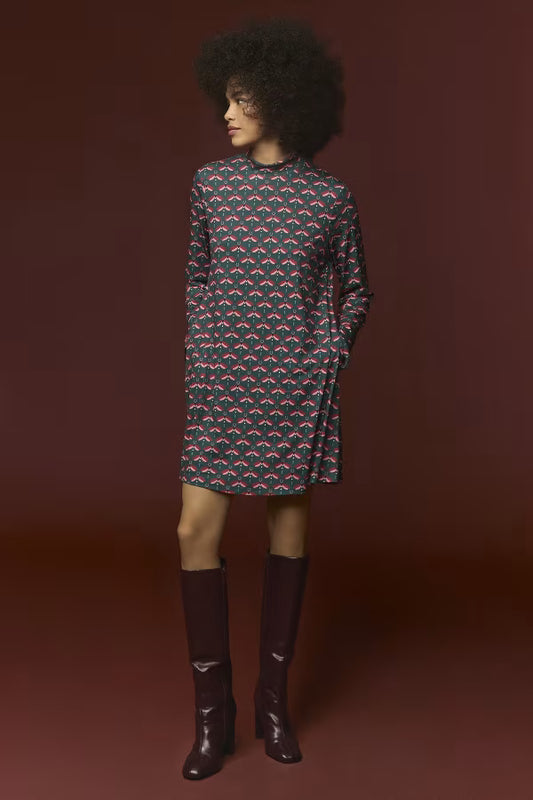 GREEN DRAGONFLY DRESS