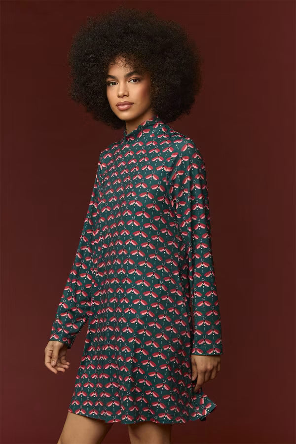 GREEN DRAGONFLY DRESS