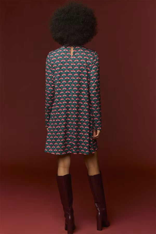 GREEN DRAGONFLY DRESS