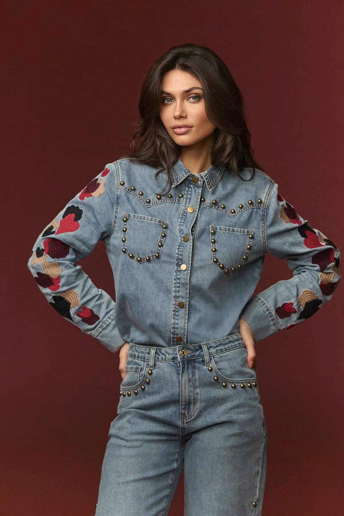 LOVELY JEANS SHIRT