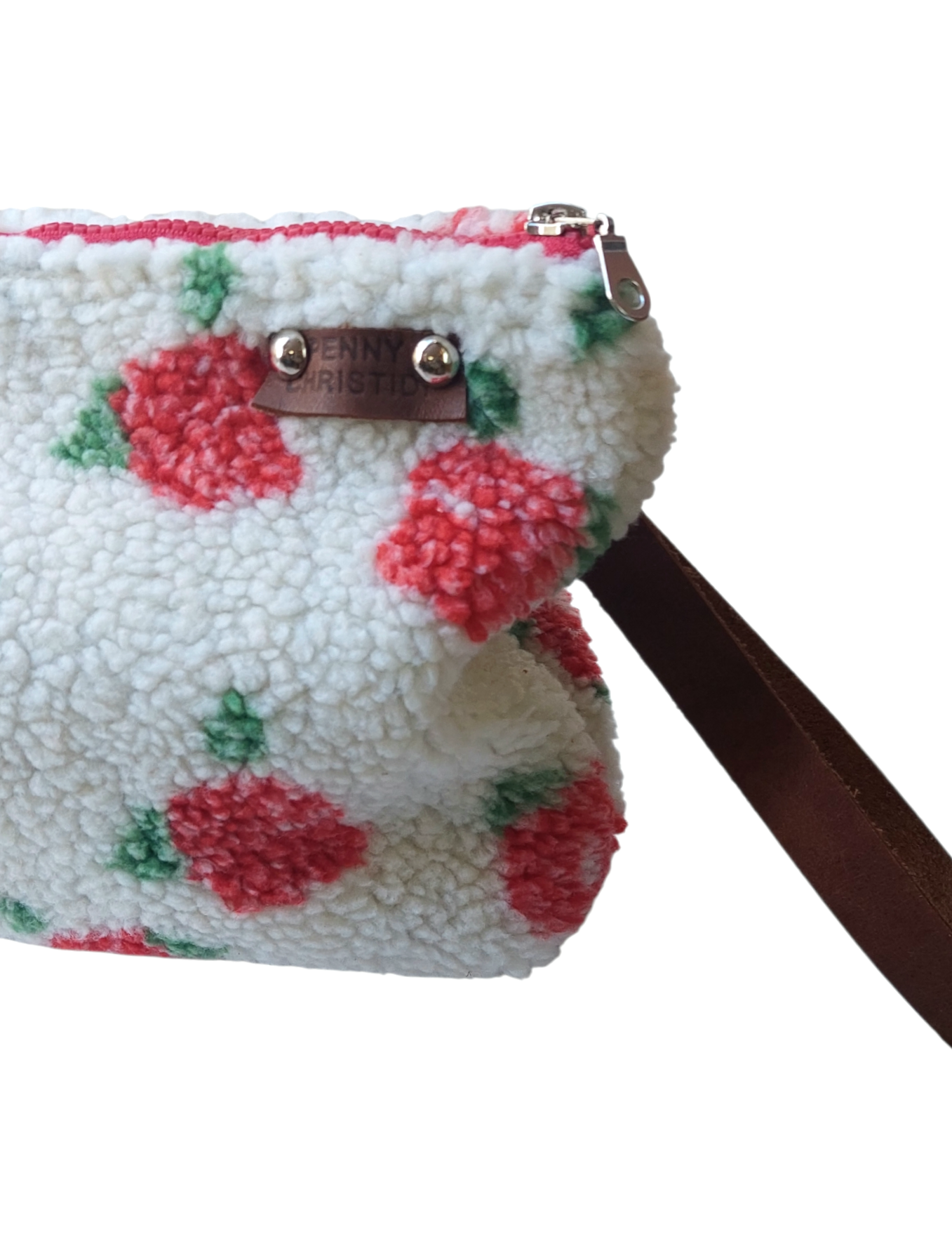 TEDDY ROSES POUCH BAG