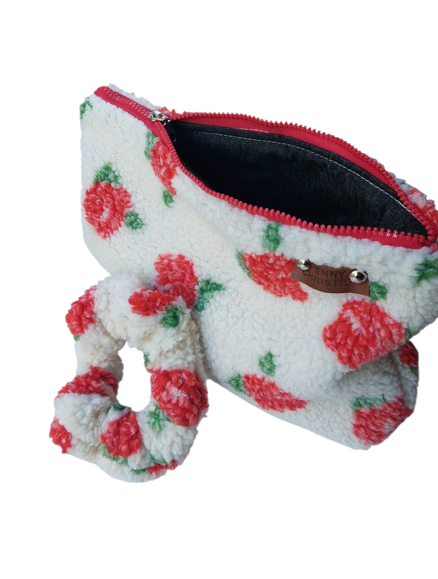 TEDDY ROSES POUCH BAG