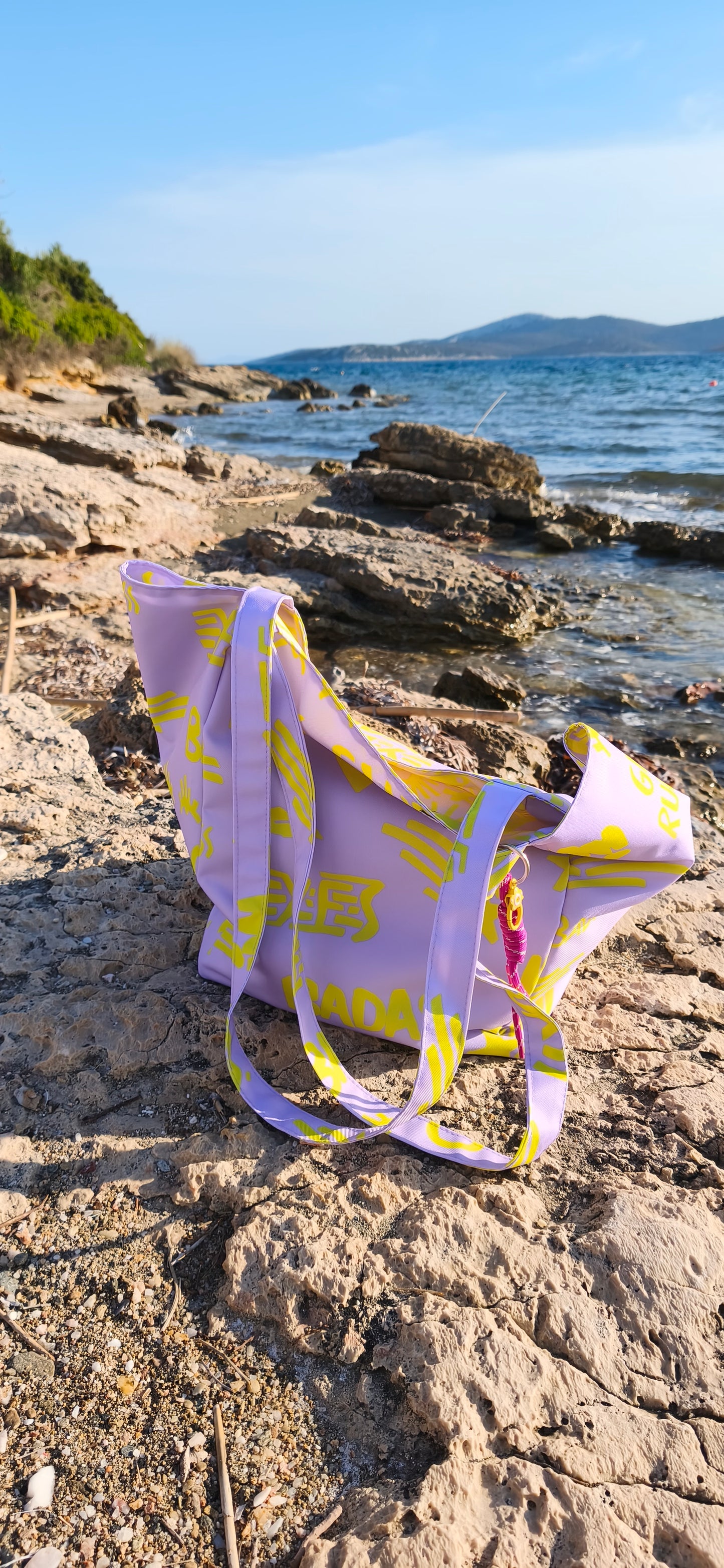 BAD GIRL BEACH BAG