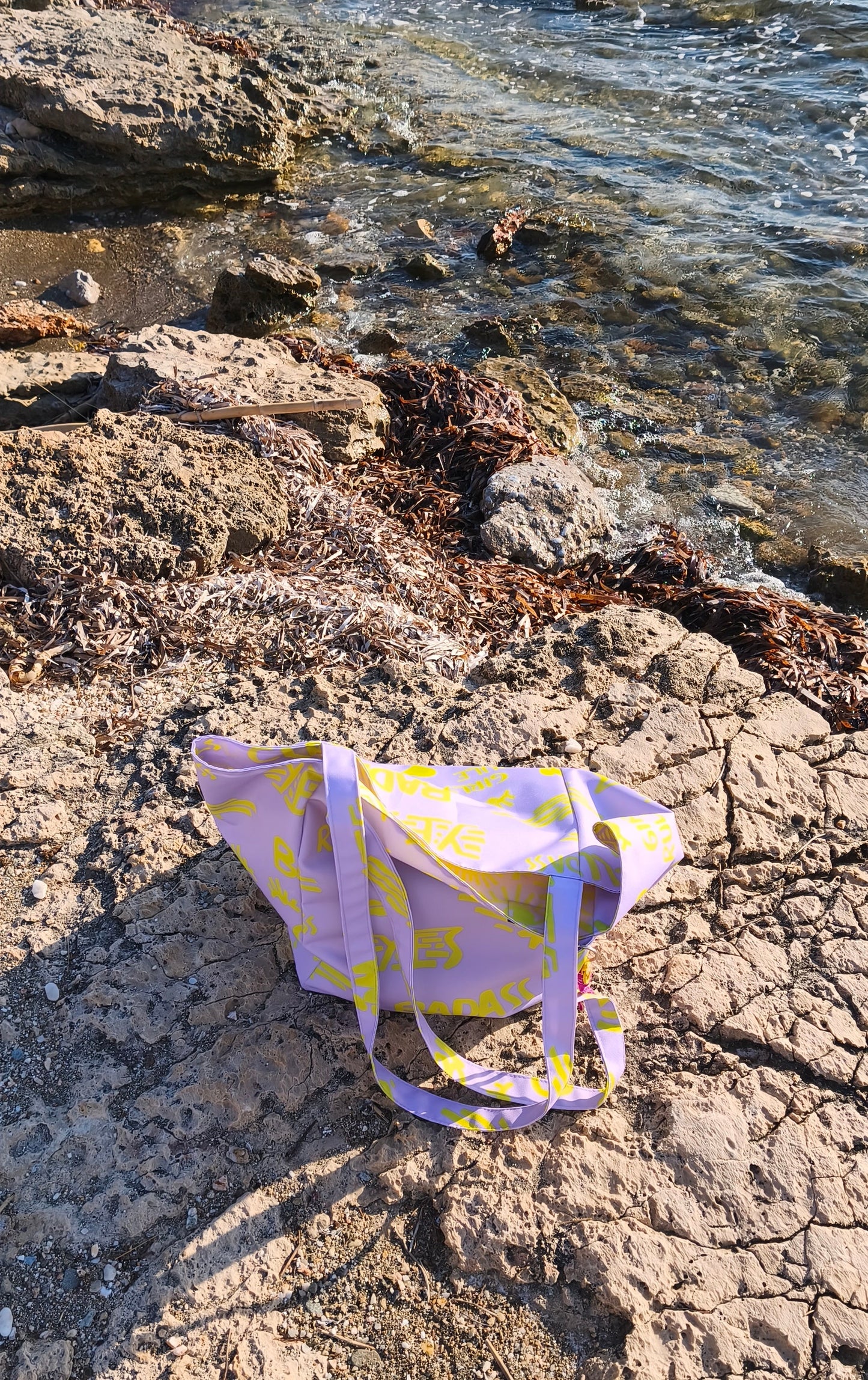 BAD GIRL BEACH BAG